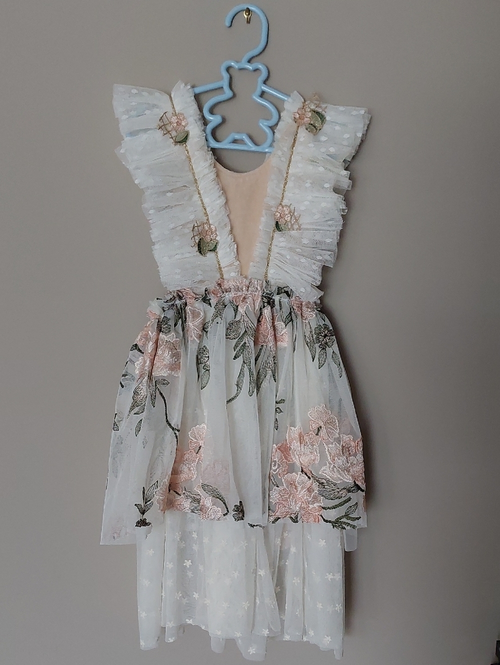 Cora and Violet Tulle Floral Edwina Dress Sz 6-8yr